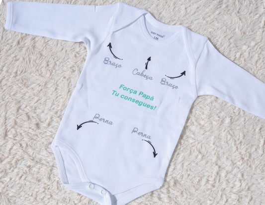 Body "Força Papá"